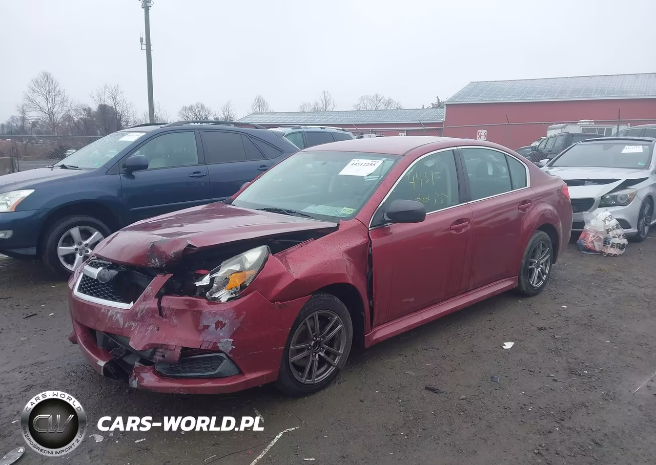 2013 Subaru Legacy 2.5I VIN:4S3BMBA63D3013020 - 2