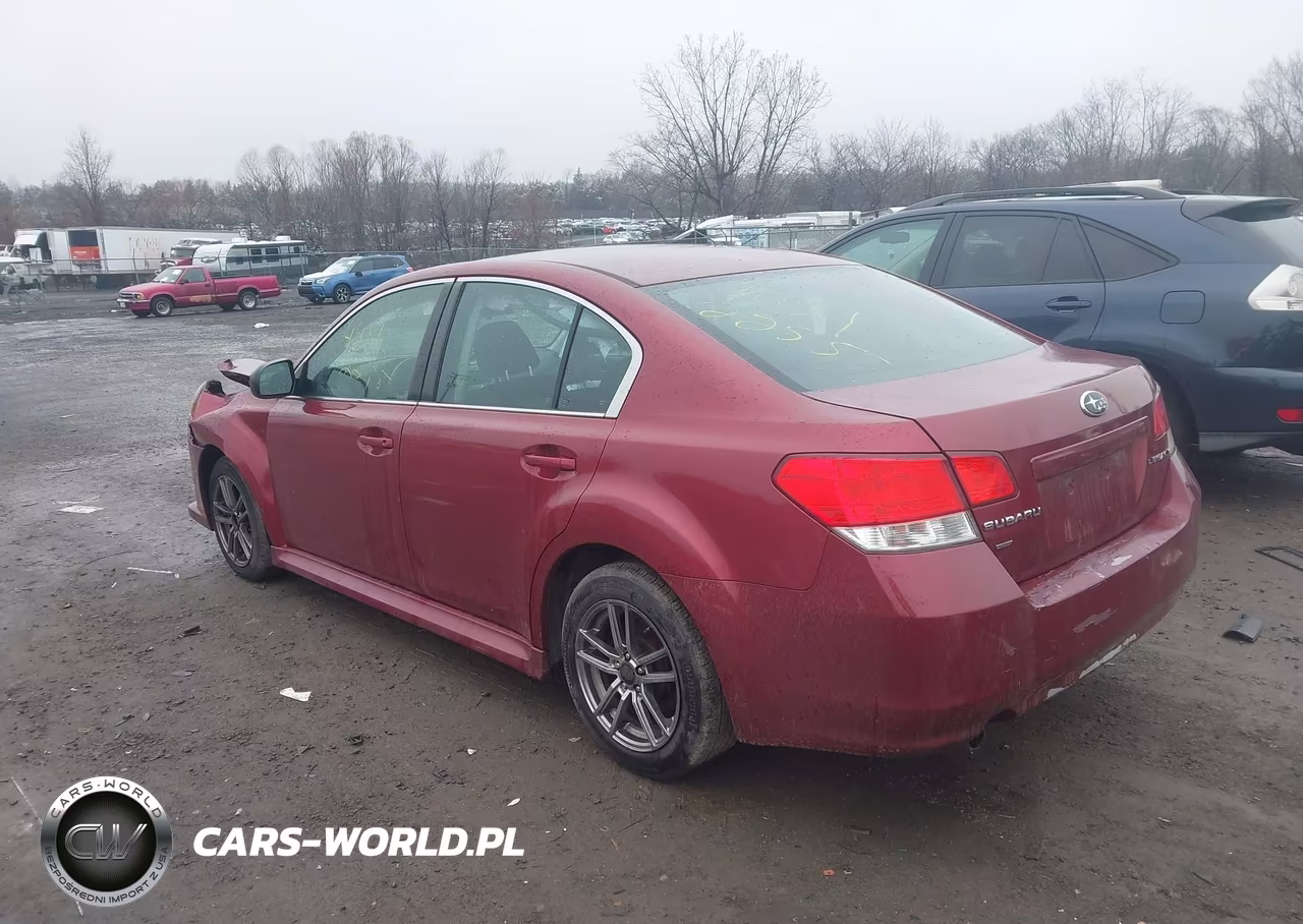 2013 Subaru Legacy 2.5I VIN:4S3BMBA63D3013020 - 3