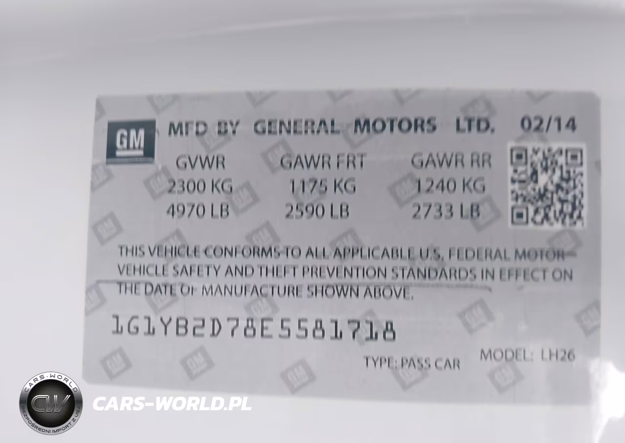 2014 Chevrolet Corvette Stingray VIN:1G1YB2D78E5581718 - 9