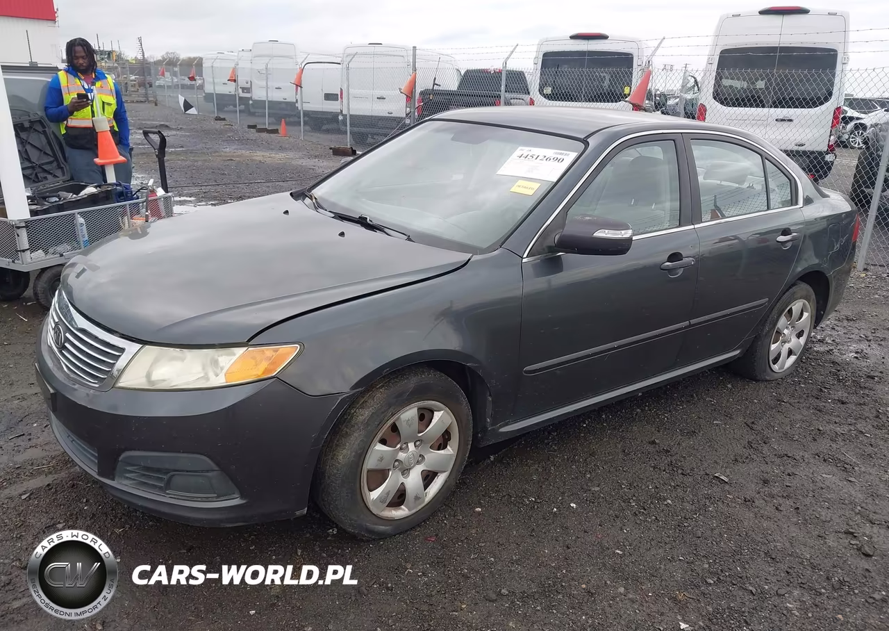 2010 Kia Optima Lx VIN:KNAGG4A89A5386277 - 2