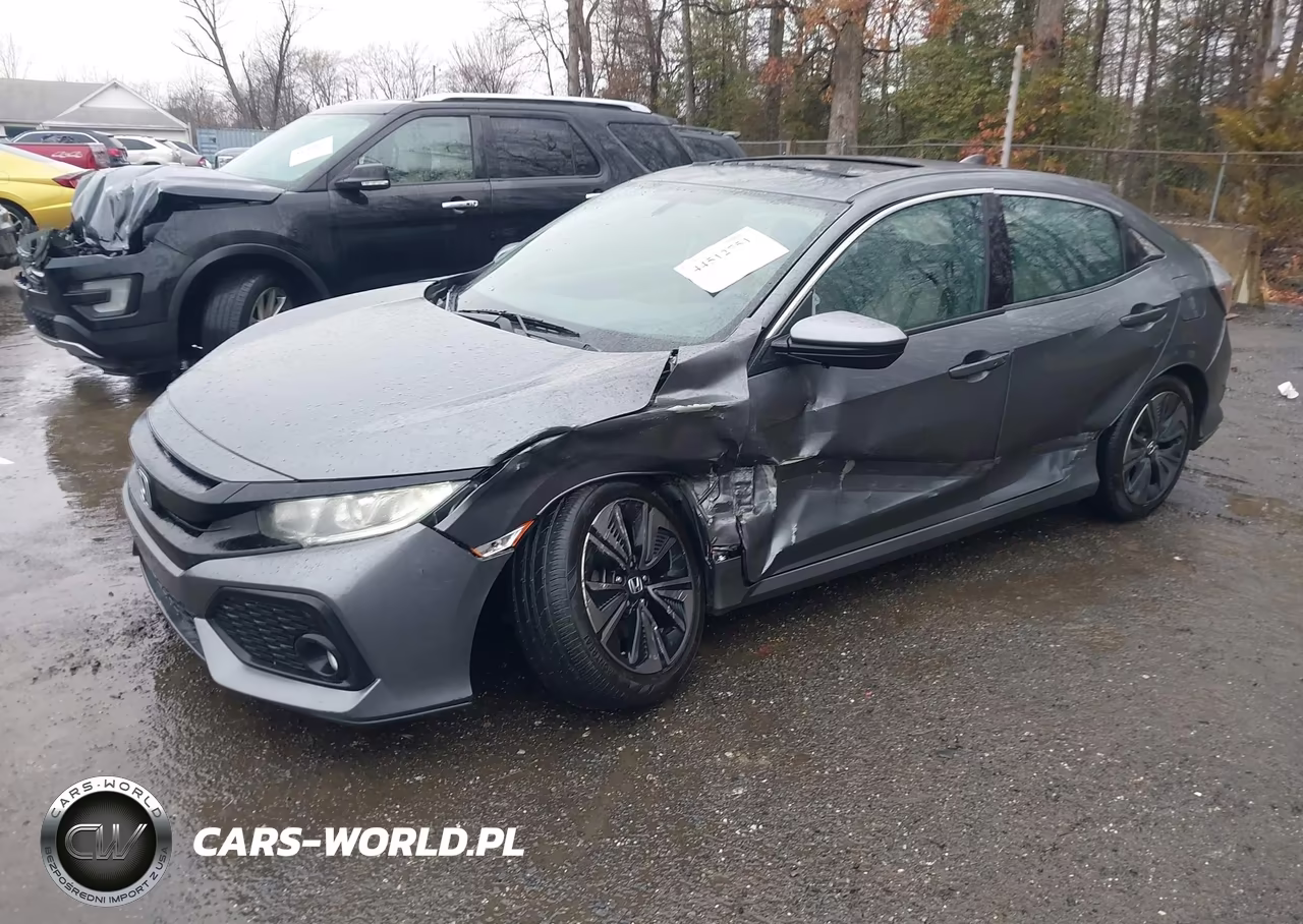 2017 Honda Civic Ex-L VIN:SHHFK7H7XHU203715 - 2