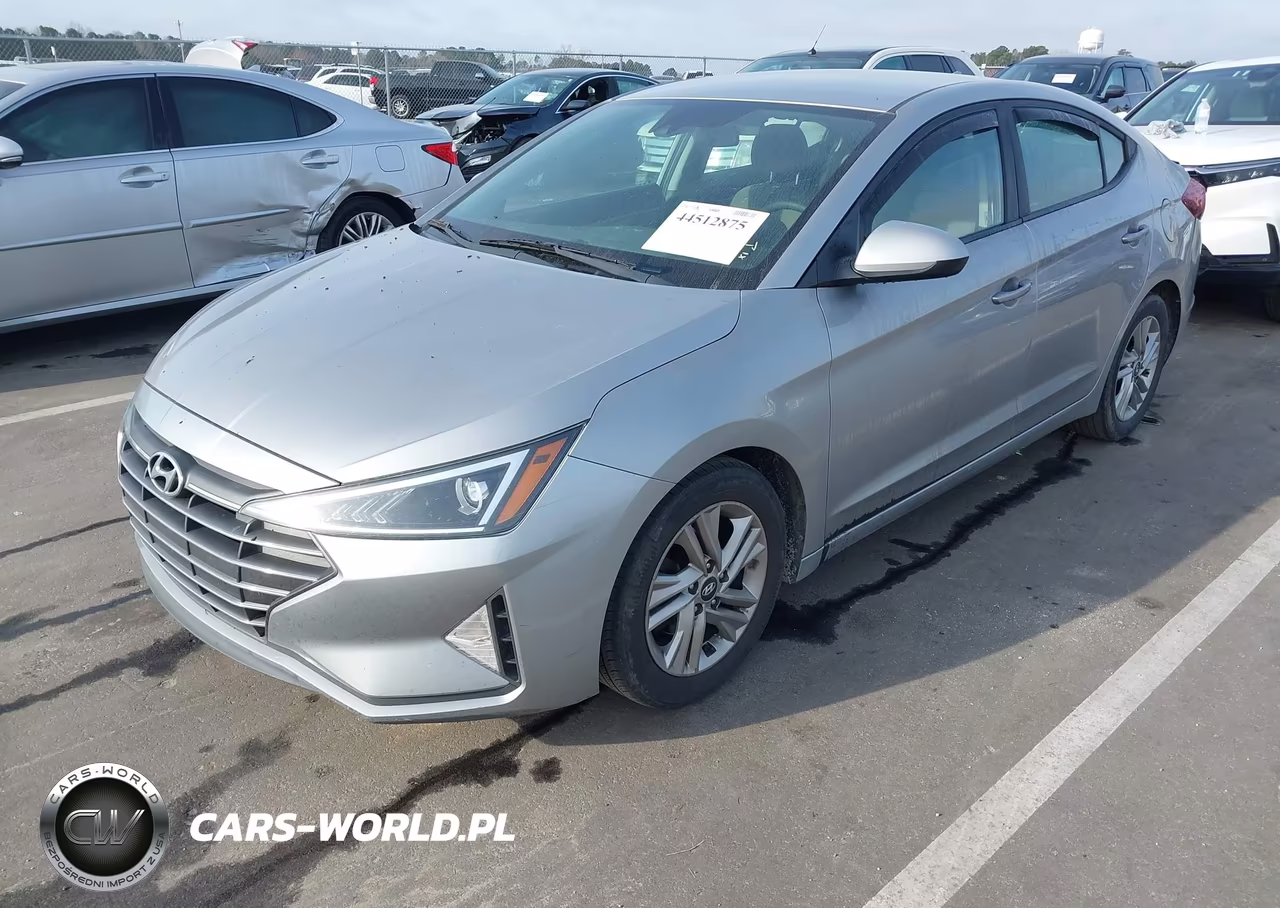 2020 Hyundai Elantra Sel VIN:5NPD84LF7LH583935 - 2