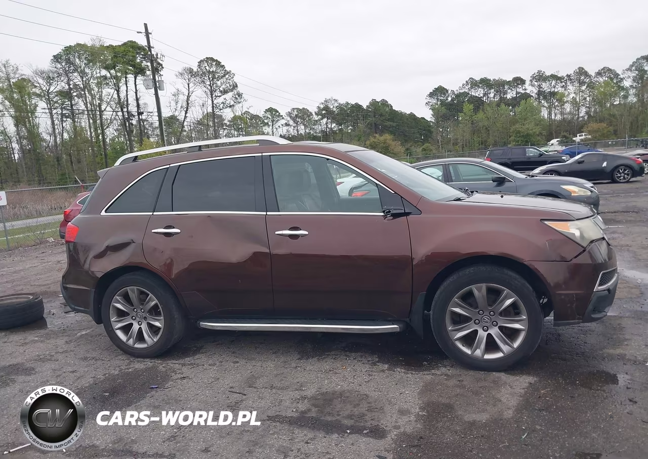 2011 Acura Mdx Advance Package VIN:2HNYD2H59BH525554 - 12