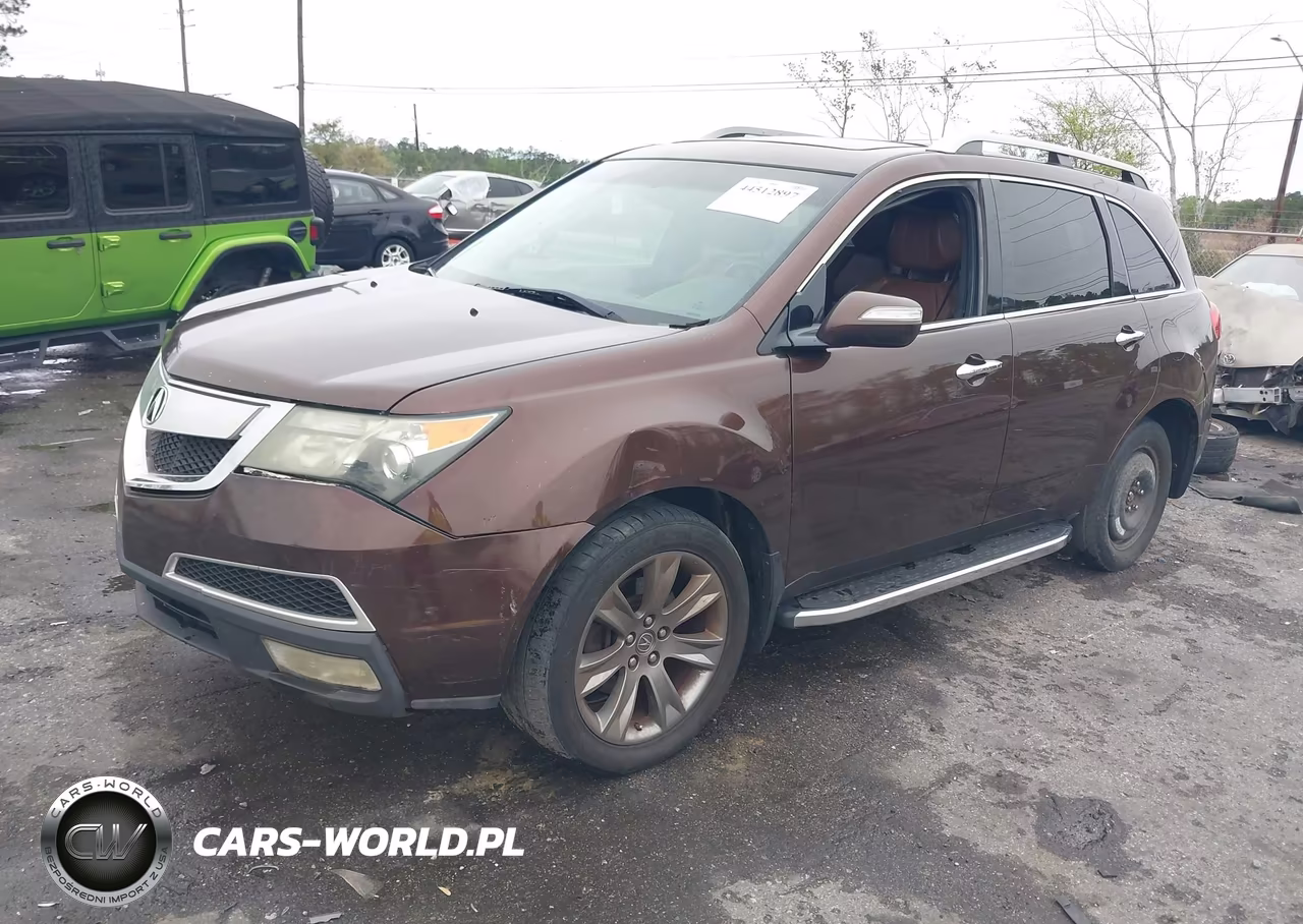 2011 Acura Mdx Advance Package VIN:2HNYD2H59BH525554 - 2