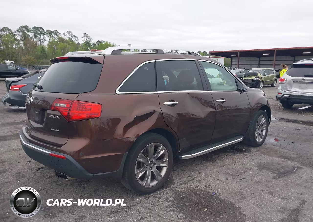 2011 Acura Mdx Advance Package VIN:2HNYD2H59BH525554 - 4