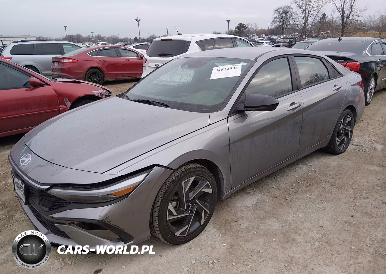 2025 Hyundai Elantra Sel Sport VIN:KMHLM4DG0SU027125 - 2