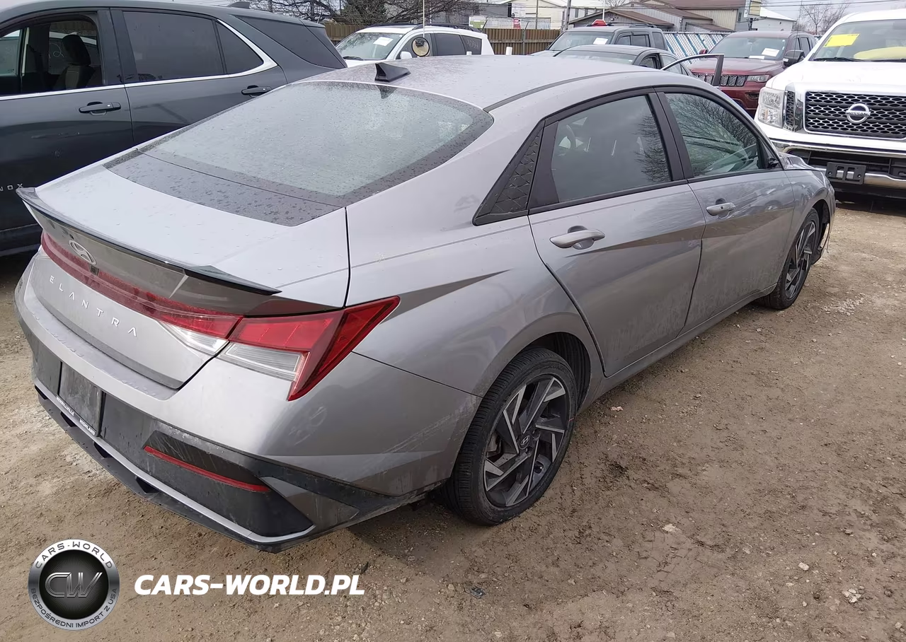 2025 Hyundai Elantra Sel Sport VIN:KMHLM4DG0SU027125 - 4