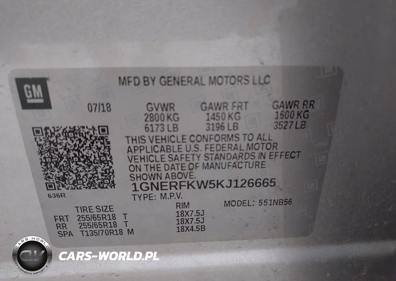 2019 Chevrolet Traverse Ls VIN:1GNERFKW5KJ126665 - 9