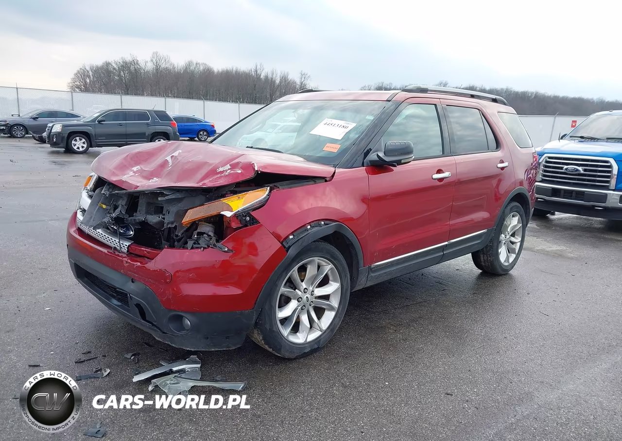 2013 Ford Explorer Xlt VIN:1FM5K7D86DGA66196 - 2