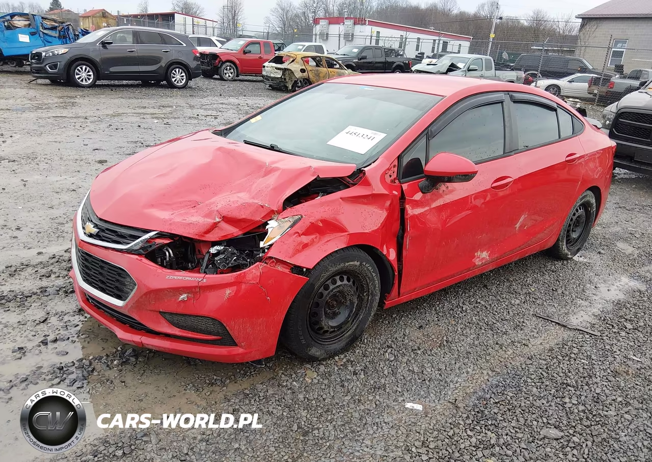 2018 Chevrolet Cruze Ls Auto VIN:1G1BC5SM3J7170495 - 2