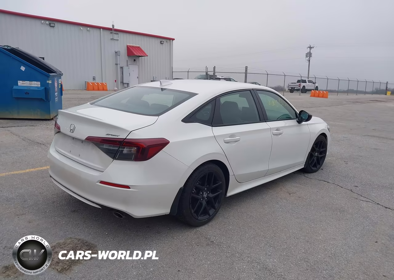 2025 Honda Civic Sport VIN:2HGFE2F51SH591093 - 4