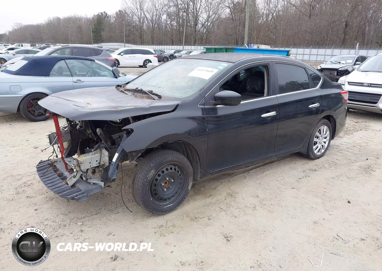 2013 Nissan Sentra Fe+ Sv VIN:3N1AB7AP9DL772849 - 2