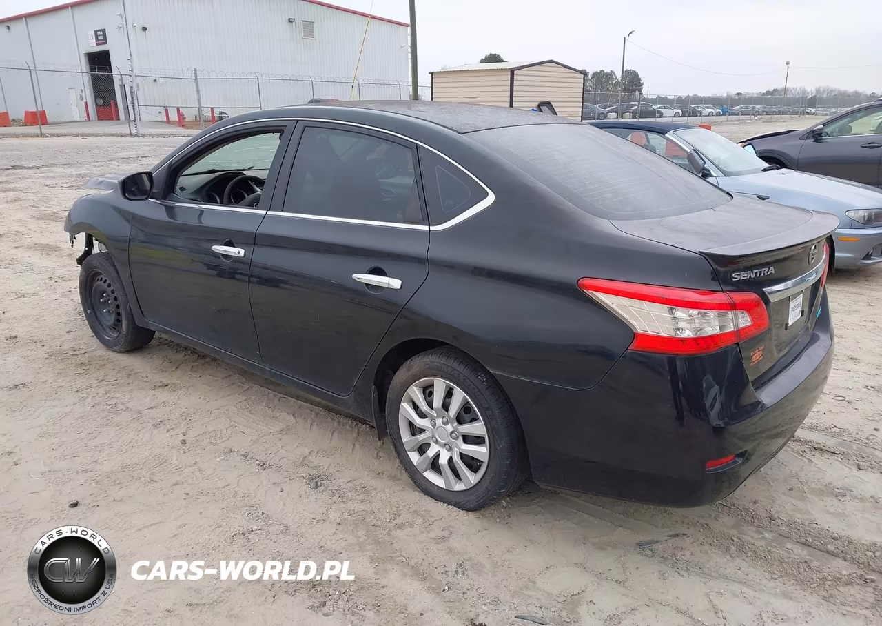 2013 Nissan Sentra Fe+ Sv VIN:3N1AB7AP9DL772849 - 3