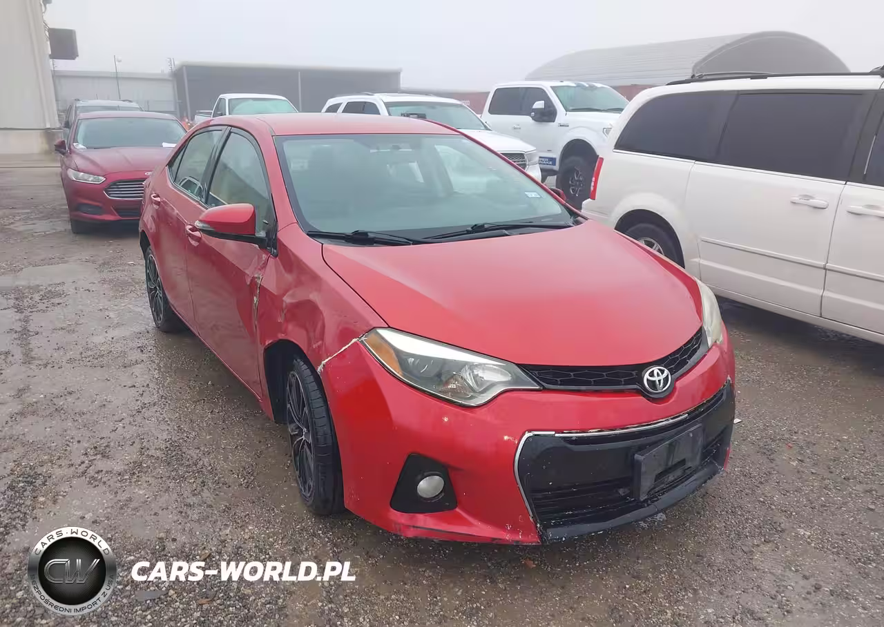 2015 Toyota Corolla S Plus