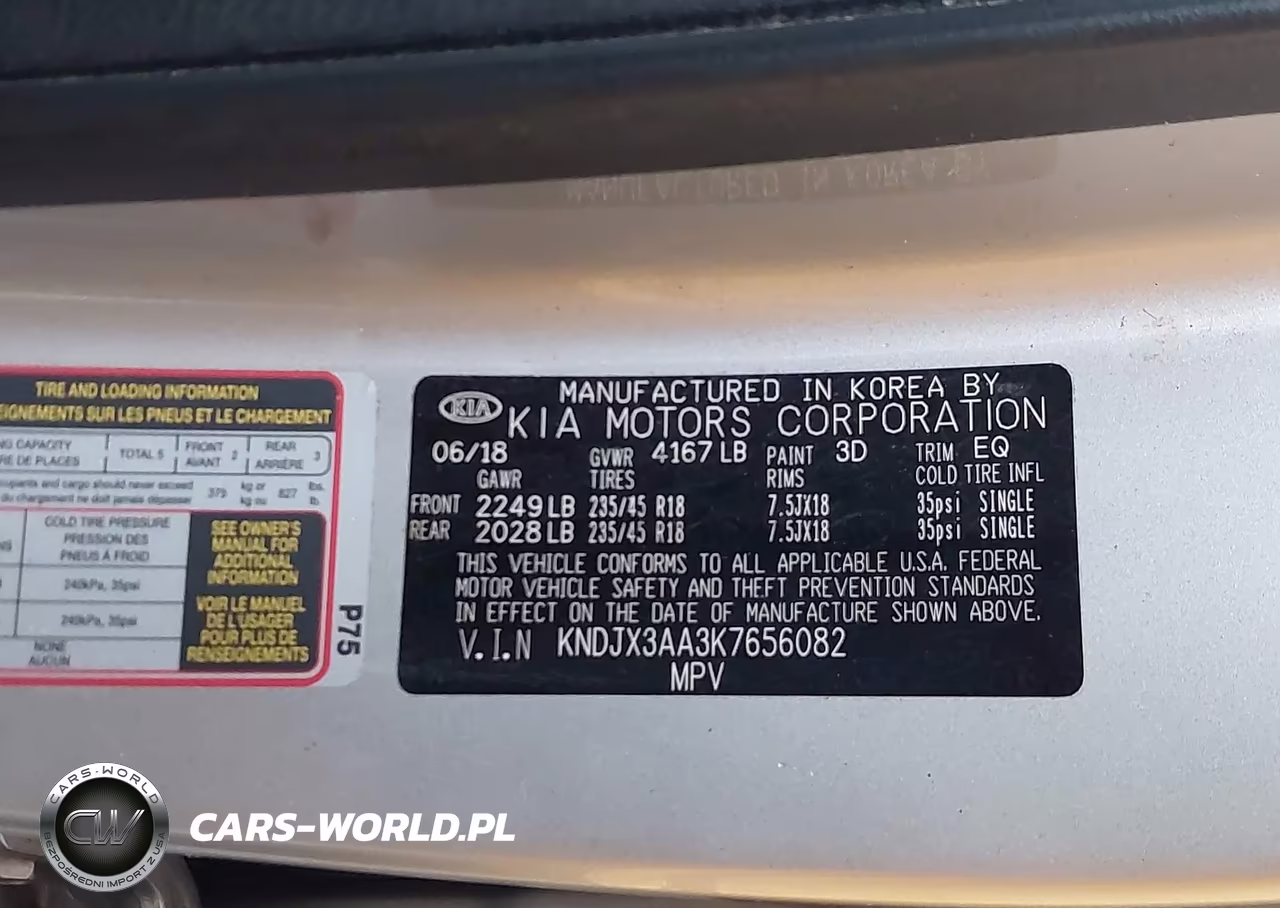 2019 Kia Soul ! VIN:KNDJX3AA3K7656082 - 9