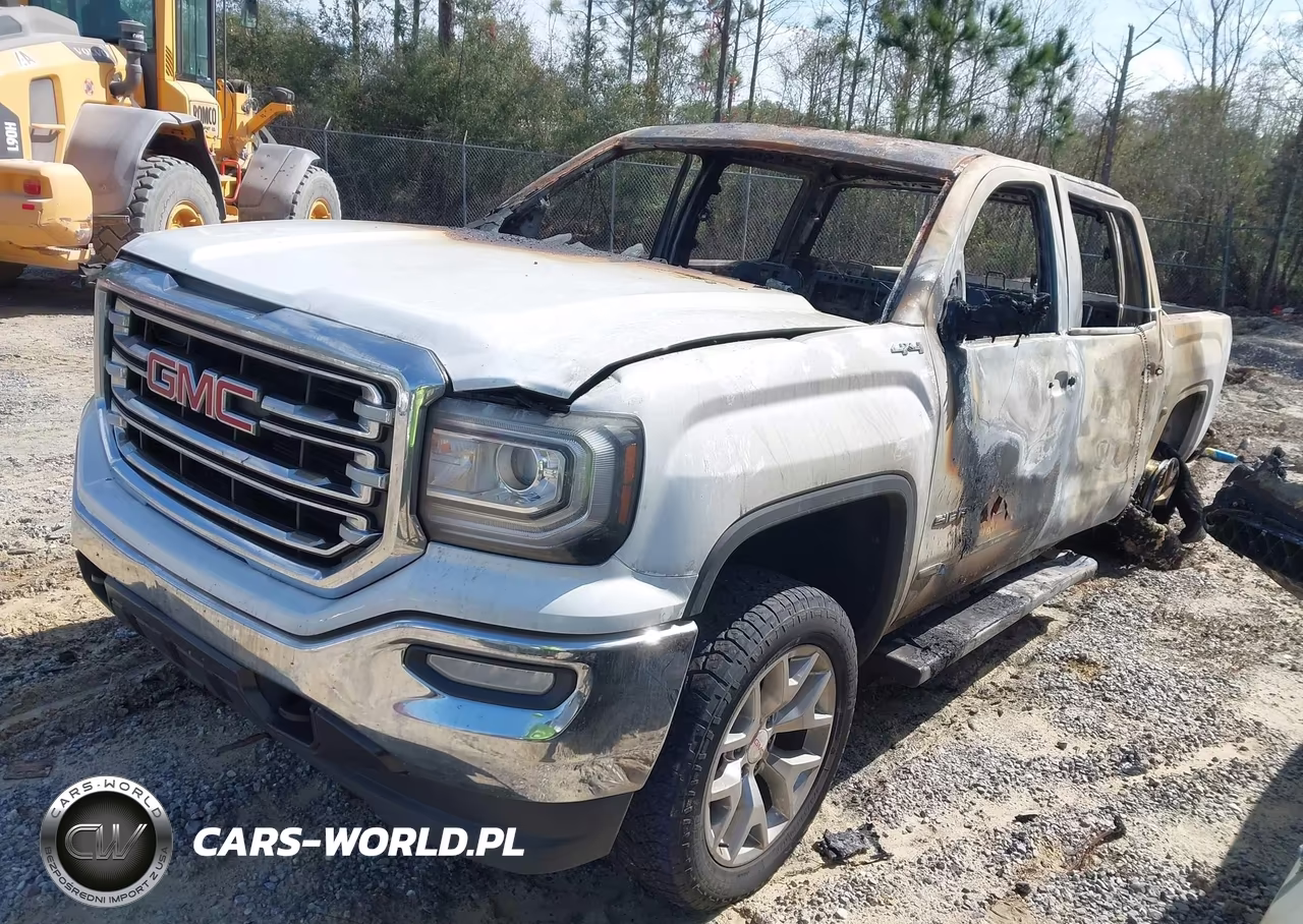 2018 GMC Sierra 1500 Slt VIN:3GTU2NEC8JG218230 - 2