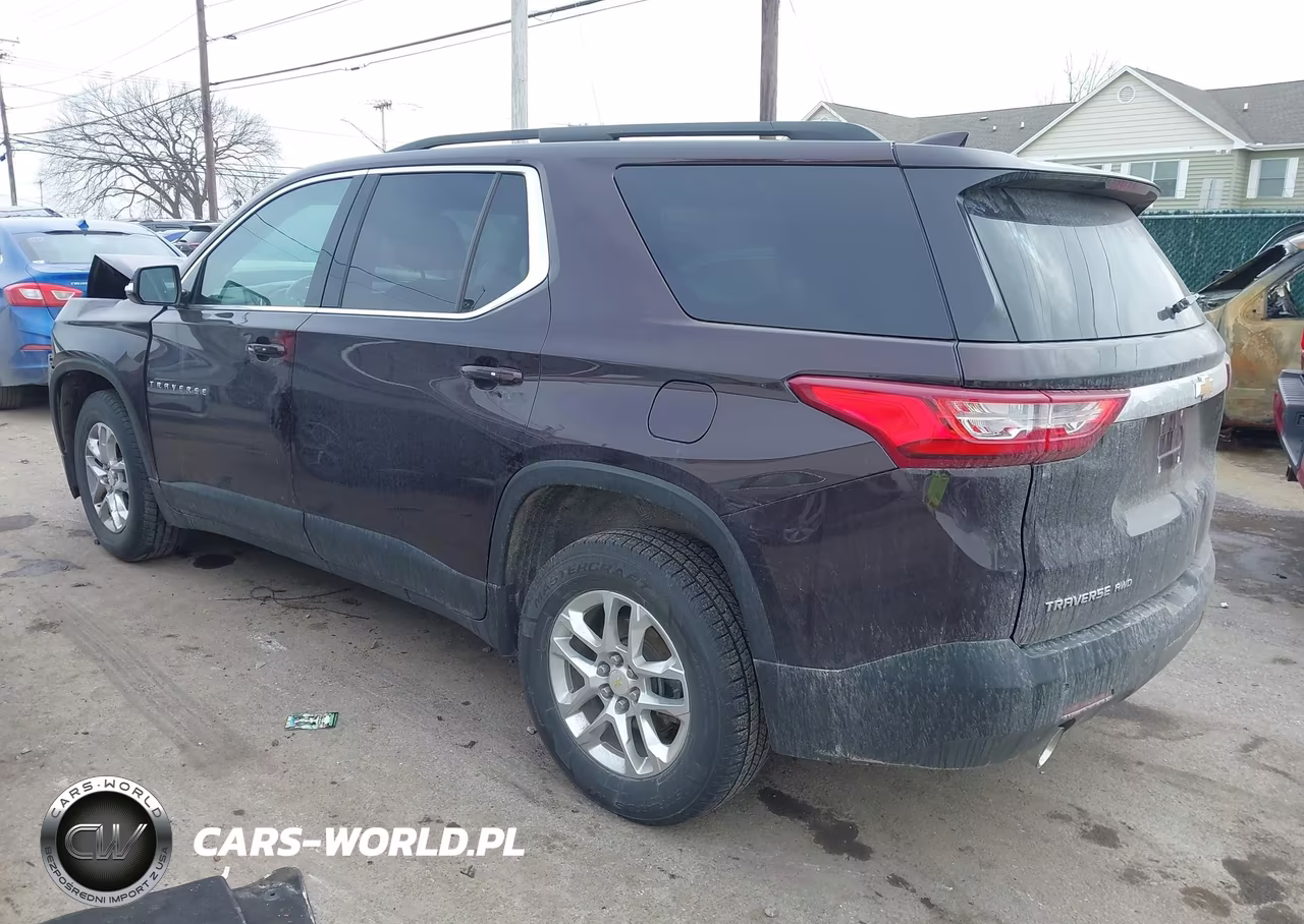2020 Chevrolet Traverse Awd Lt Cloth VIN:1GNEVGKW2LJ313106 - 3
