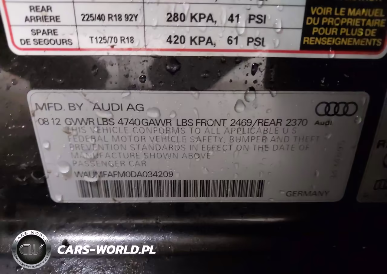 2013 Audi A3 2.0T Premium VIN:WAUMFAFM0DA034209 - 9