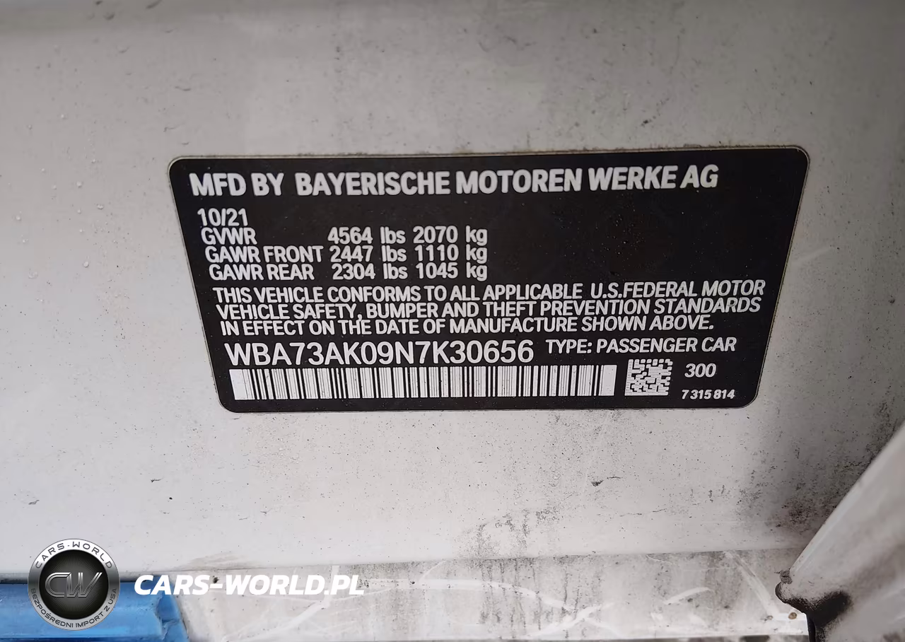 2022 BMW 228 Gran Coupe I xDrive VIN:WBA73AK09N7K30656 - 9