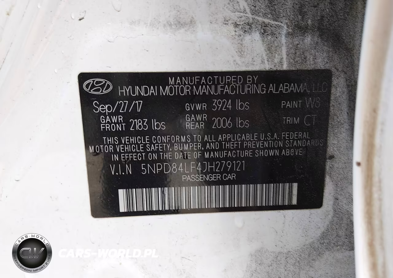 2018 Hyundai Elantra Sel VIN:5NPD84LF4JH279121 - 9
