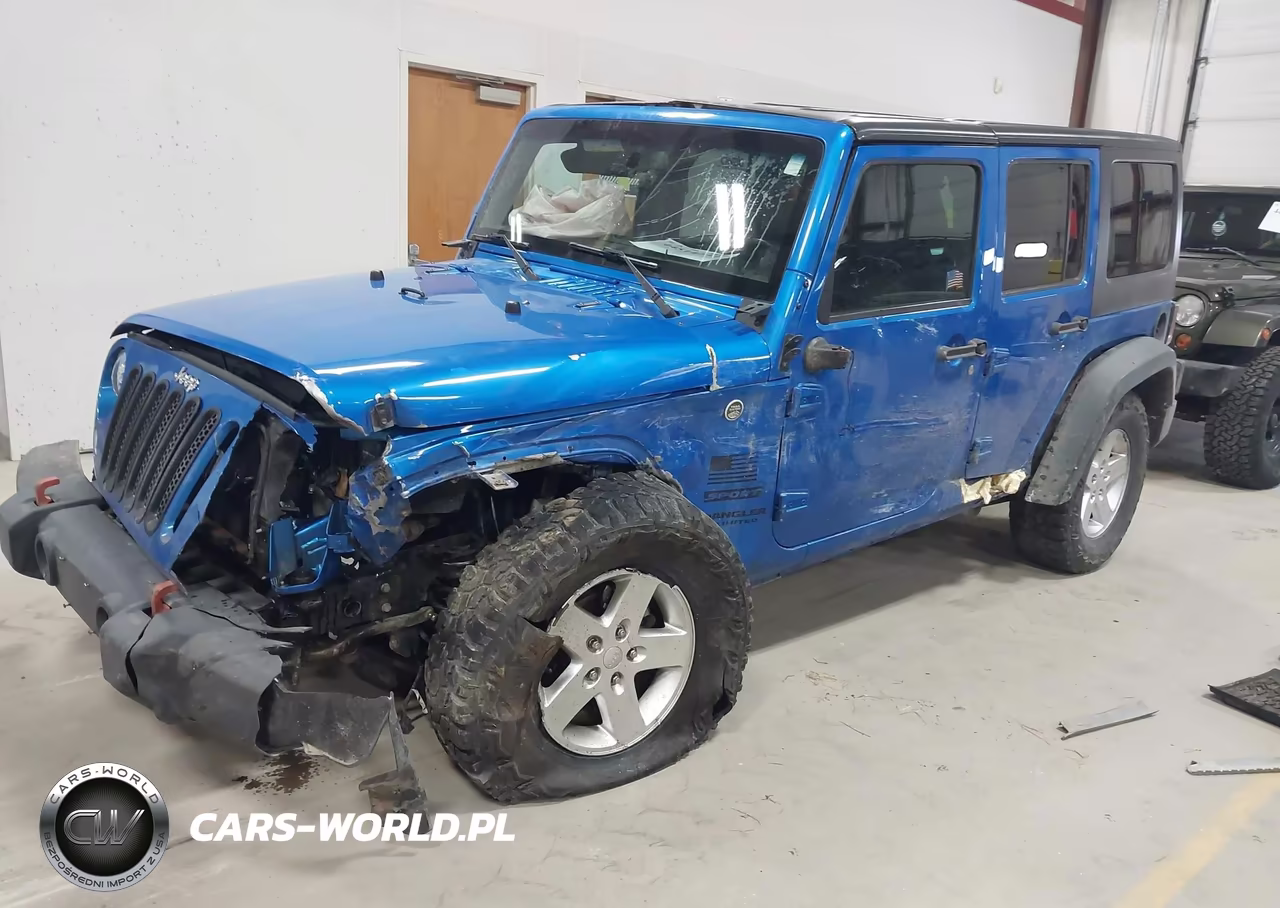 2016 Jeep Wrangler Unlimited Sport VIN:1C4BJWDG5GL260189 - 2
