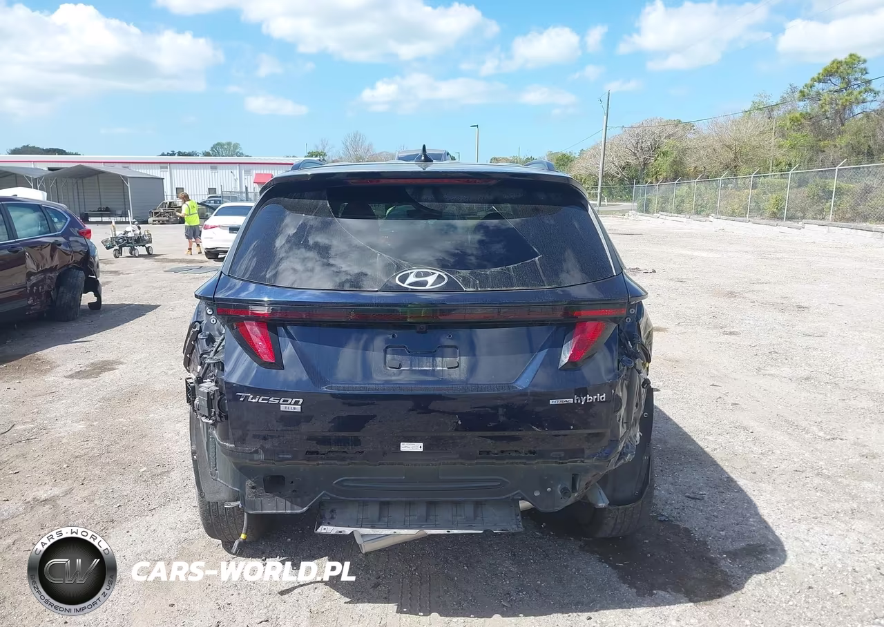 2024 Hyundai Tucson Hybrid Blue VIN:KM8JBCD11RU185356 - 16