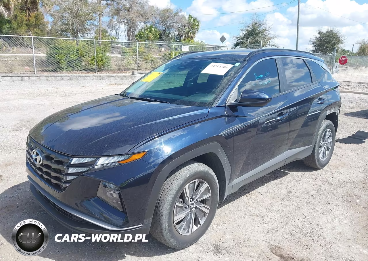 2024 Hyundai Tucson Hybrid Blue VIN:KM8JBCD11RU185356 - 2