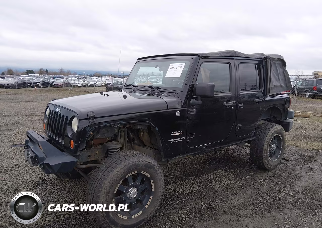2007 Jeep Wrangler Unlimited Sahara VIN:1J4GA59187L177077 - 2