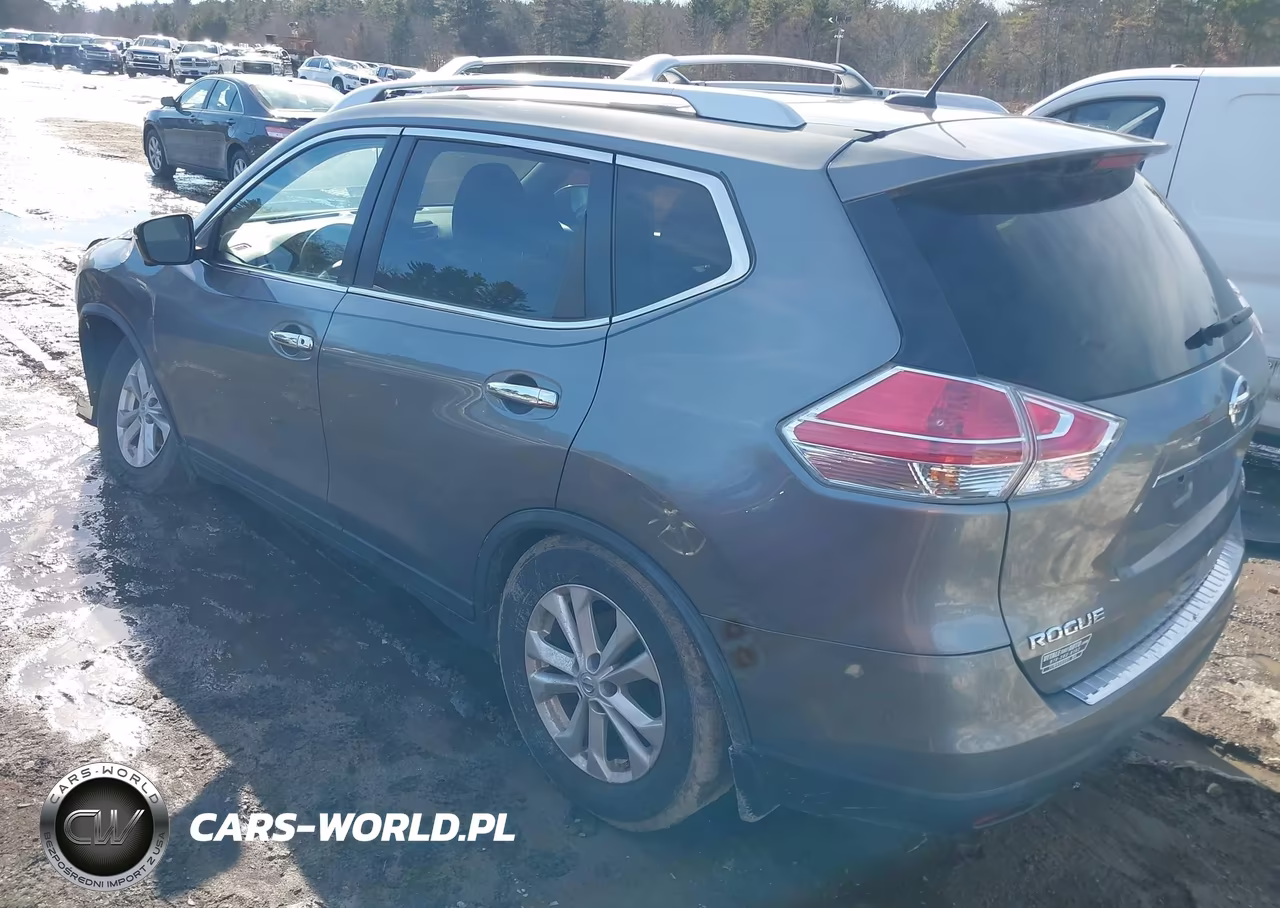 2015 Nissan Rogue Sv VIN:KNMAT2MV3FP553920 - 3