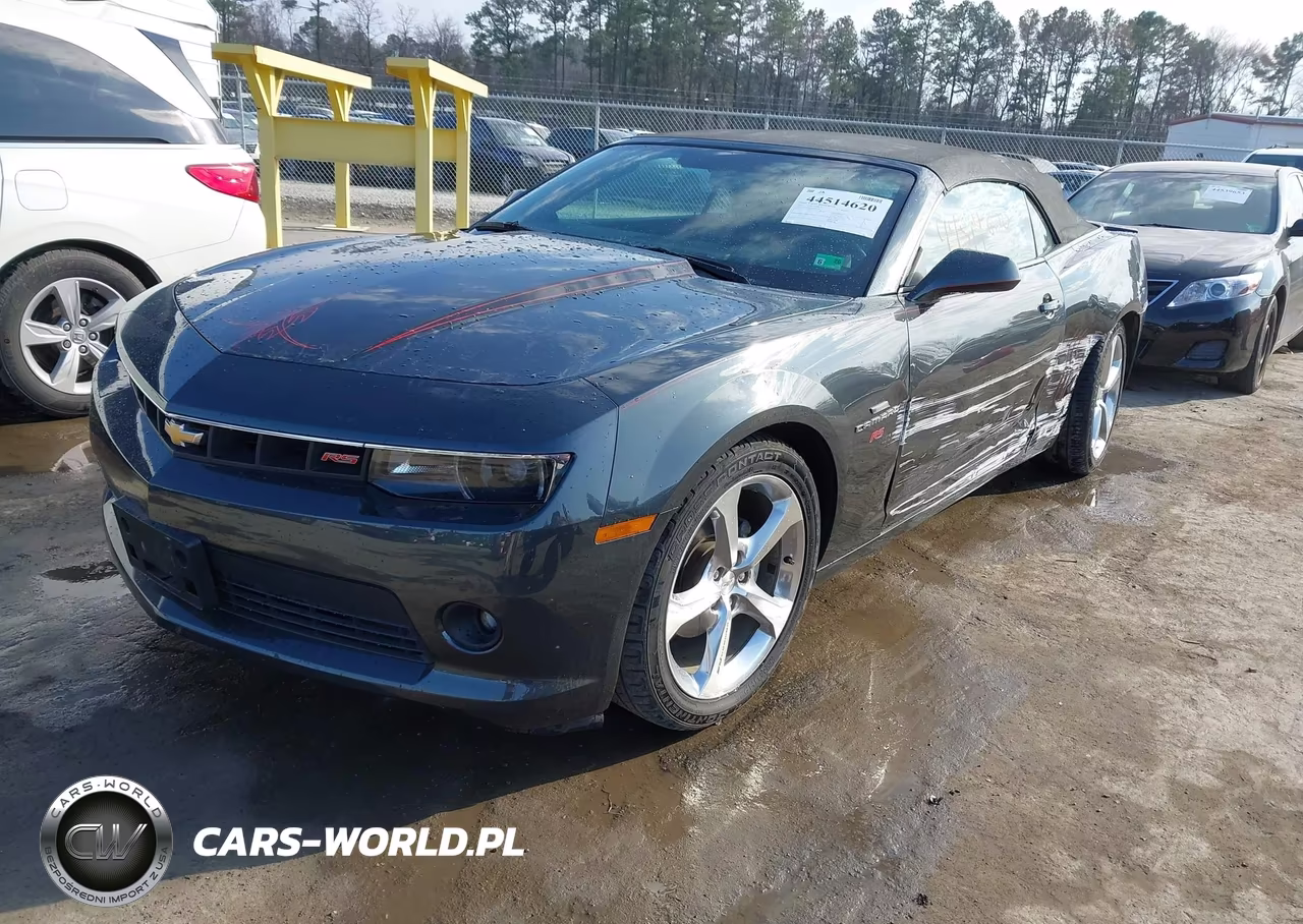 2014 Chevrolet Camaro 2Lt VIN:2G1FG3D39E9298159 - 2