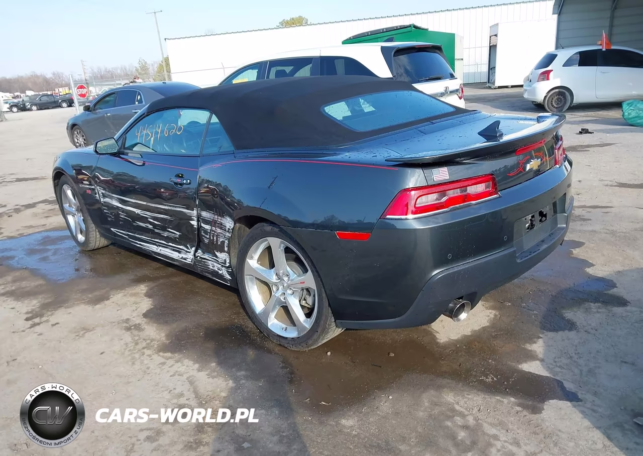 2014 Chevrolet Camaro 2Lt VIN:2G1FG3D39E9298159 - 3