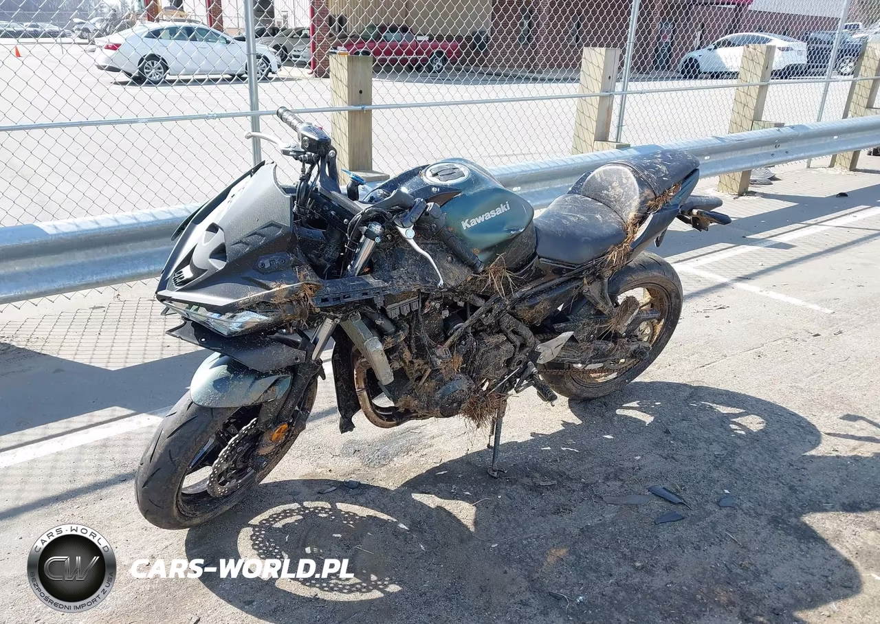 2025 Kawasaki Ex650 P VIN:ML5EXEP19SDAF9002 - 2