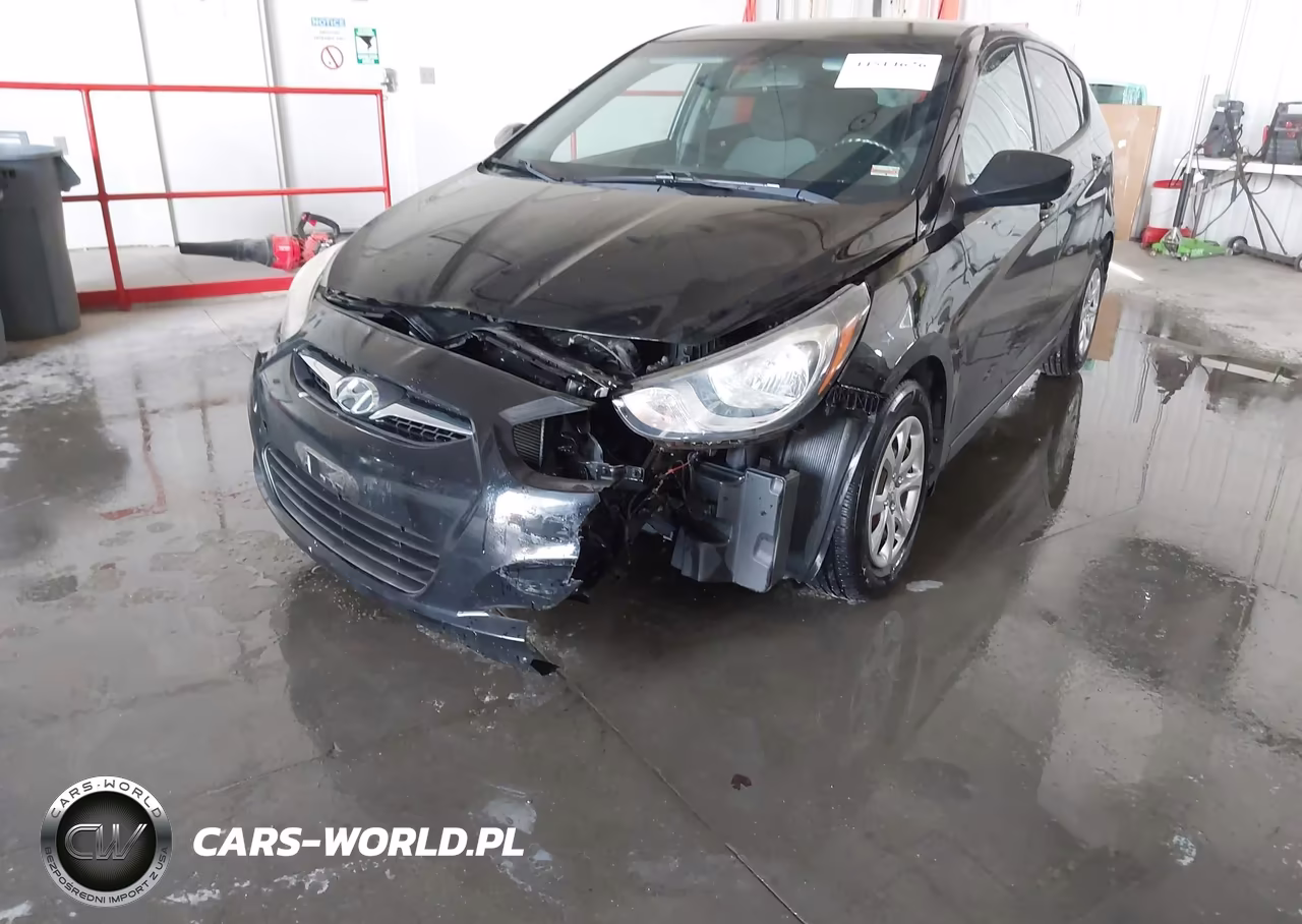 2013 Hyundai Accent Gs VIN:KMHCT5AE8DU084655 - 6