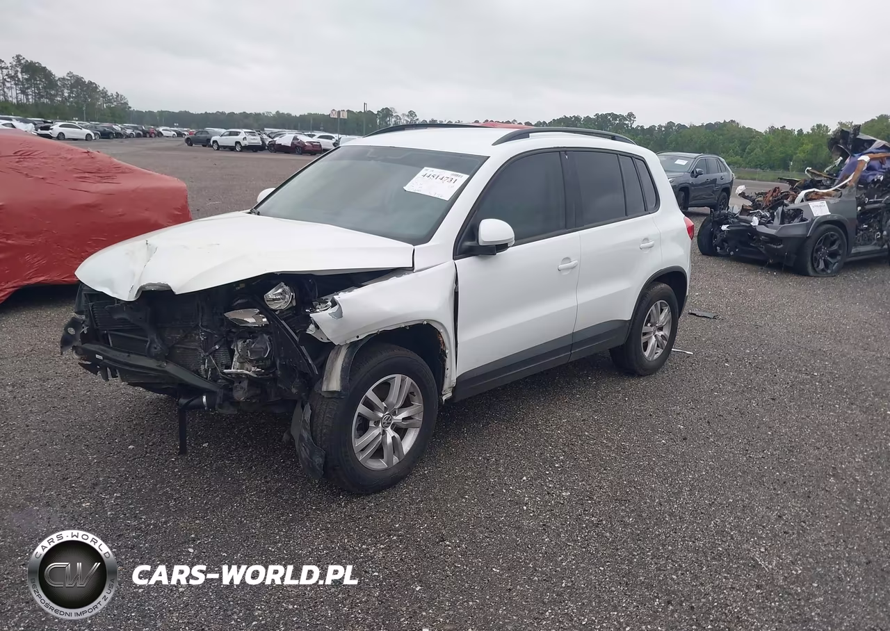 2016 Volkswagen Tiguan S VIN:WVGAV7AXXGW576806 - 2