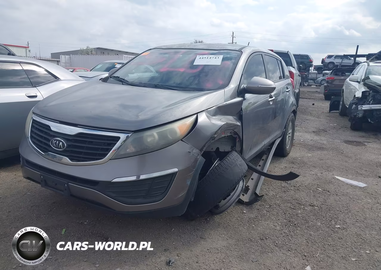 2011 Kia Sportage Lx VIN:KNDPB3A27B7015213 - 2