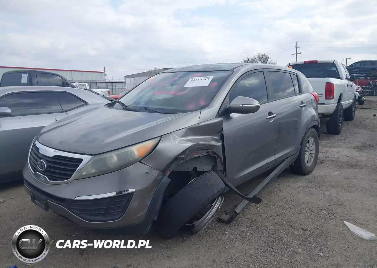 2011 Kia Sportage Lx VIN:KNDPB3A27B7015213 - 6