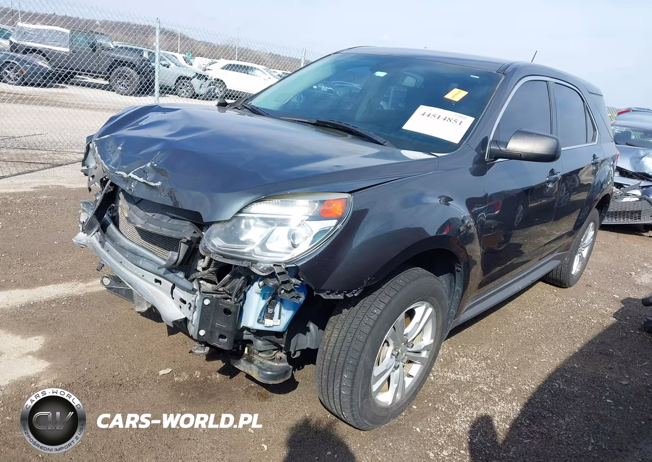 2017 Chevrolet Equinox Ls VIN:2GNALBEK7H1524447 - 2