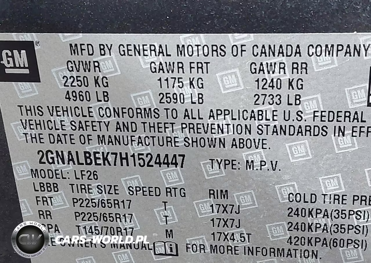 2017 Chevrolet Equinox Ls VIN:2GNALBEK7H1524447 - 9