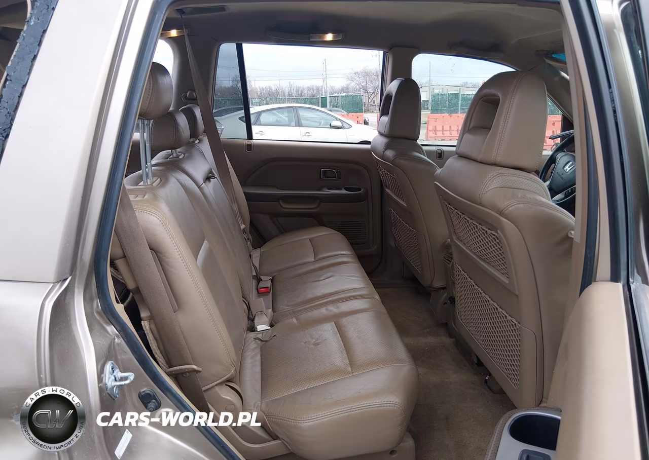 2004 Honda Pilot Ex-L VIN:2HKYF18554H525507 - 8