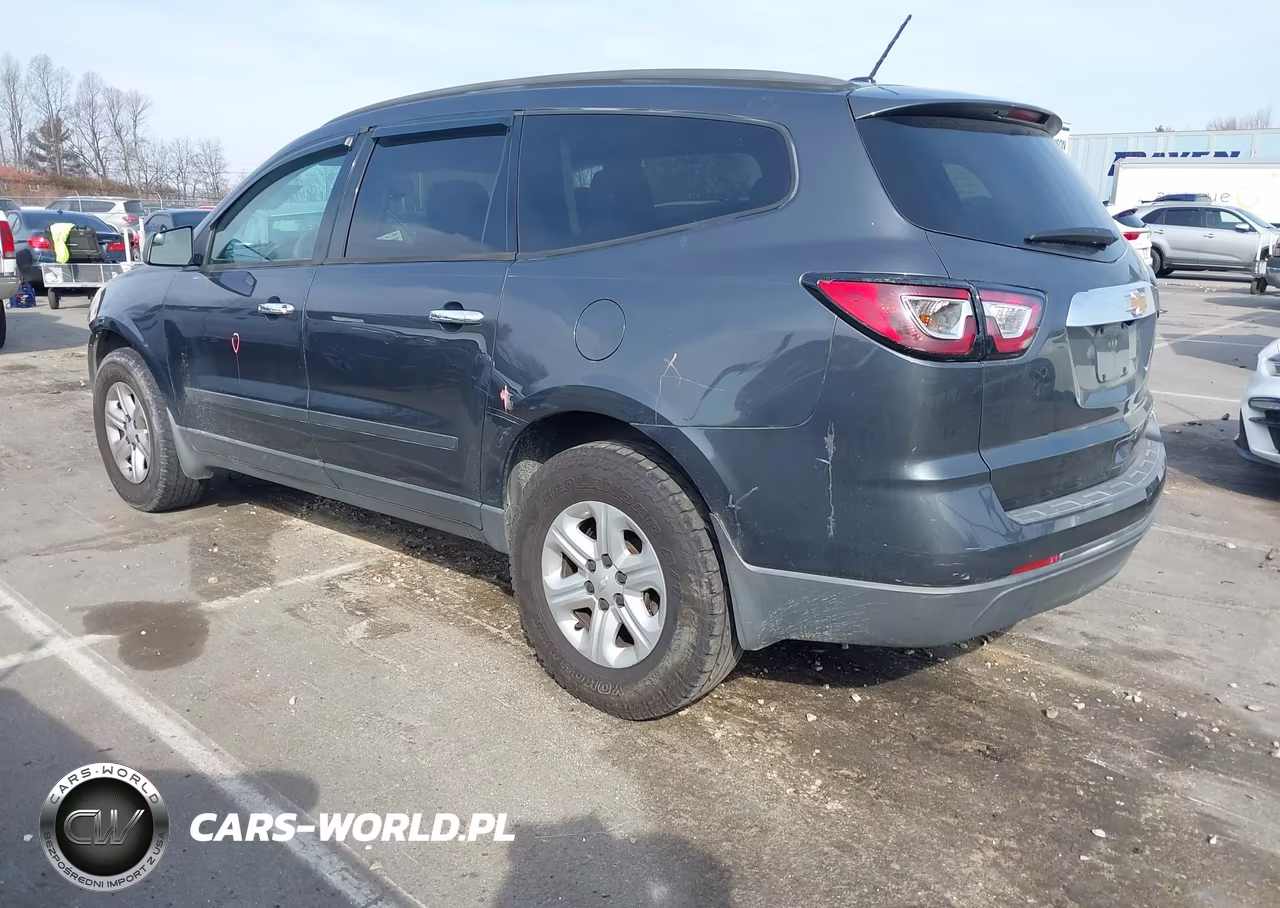 2014 Chevrolet Traverse Ls VIN:1GNKRFKD6EJ150172 - 3