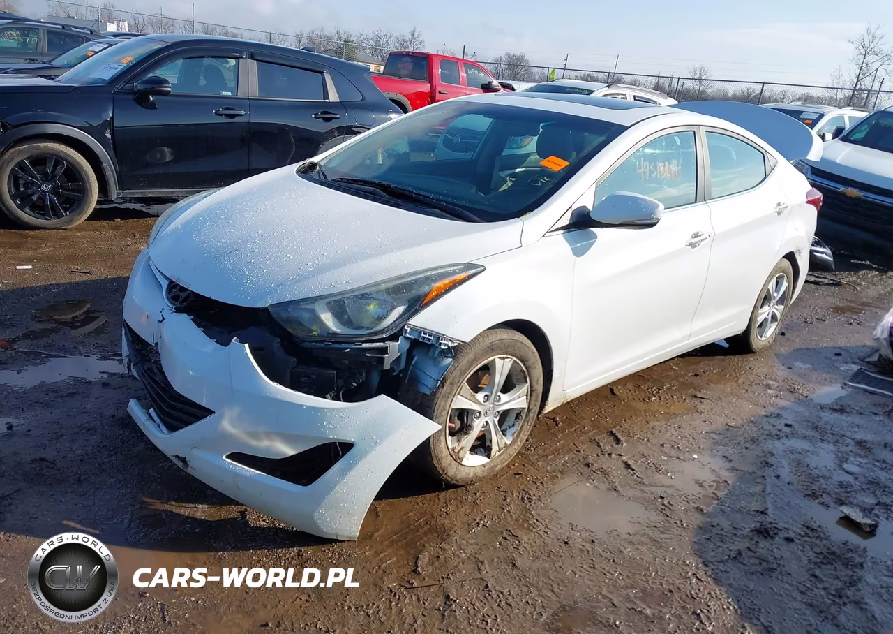 2016 Hyundai Elantra Value Edition VIN:5NPDH4AE3GH735712 - 2