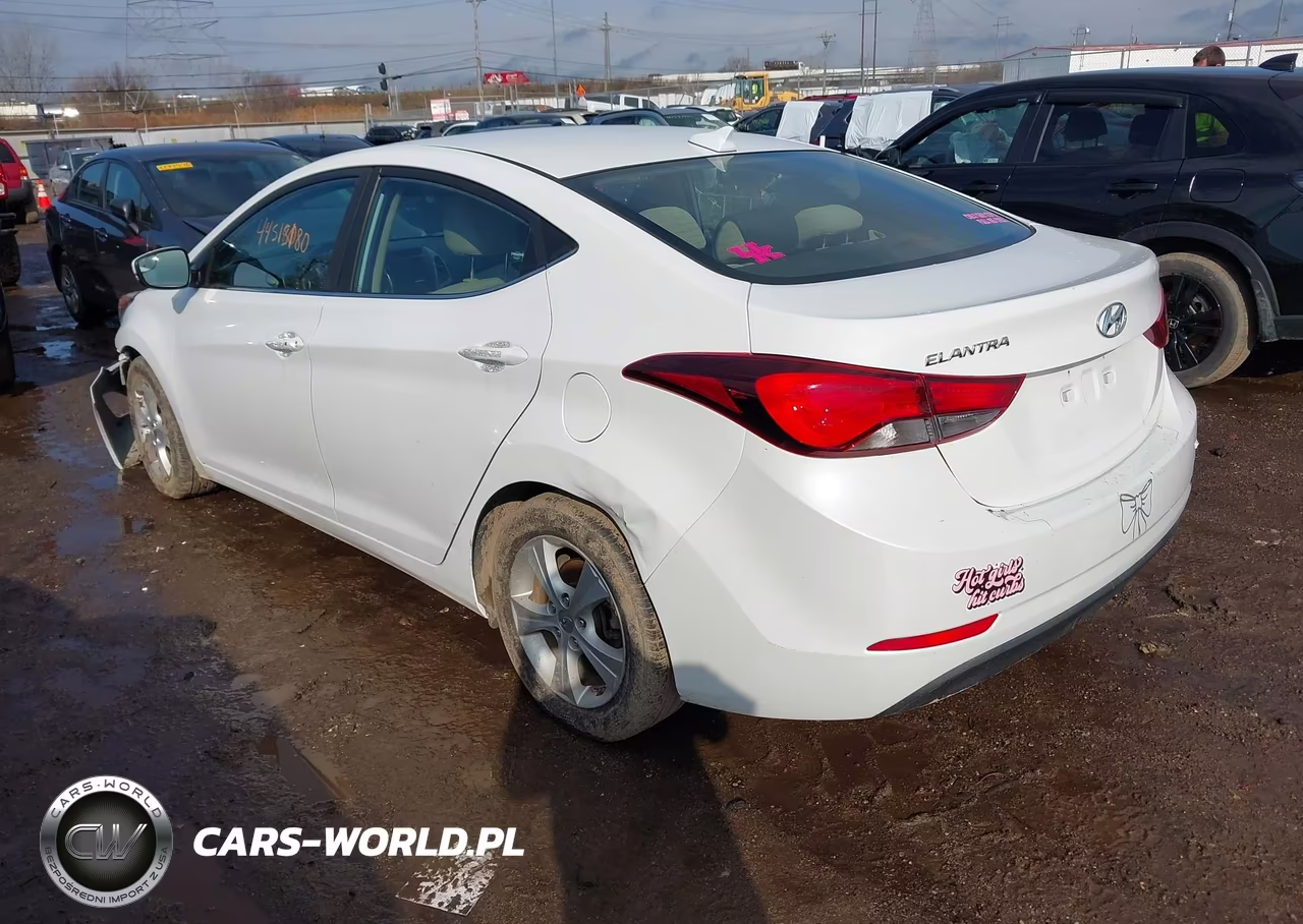 2016 Hyundai Elantra Value Edition VIN:5NPDH4AE3GH735712 - 3