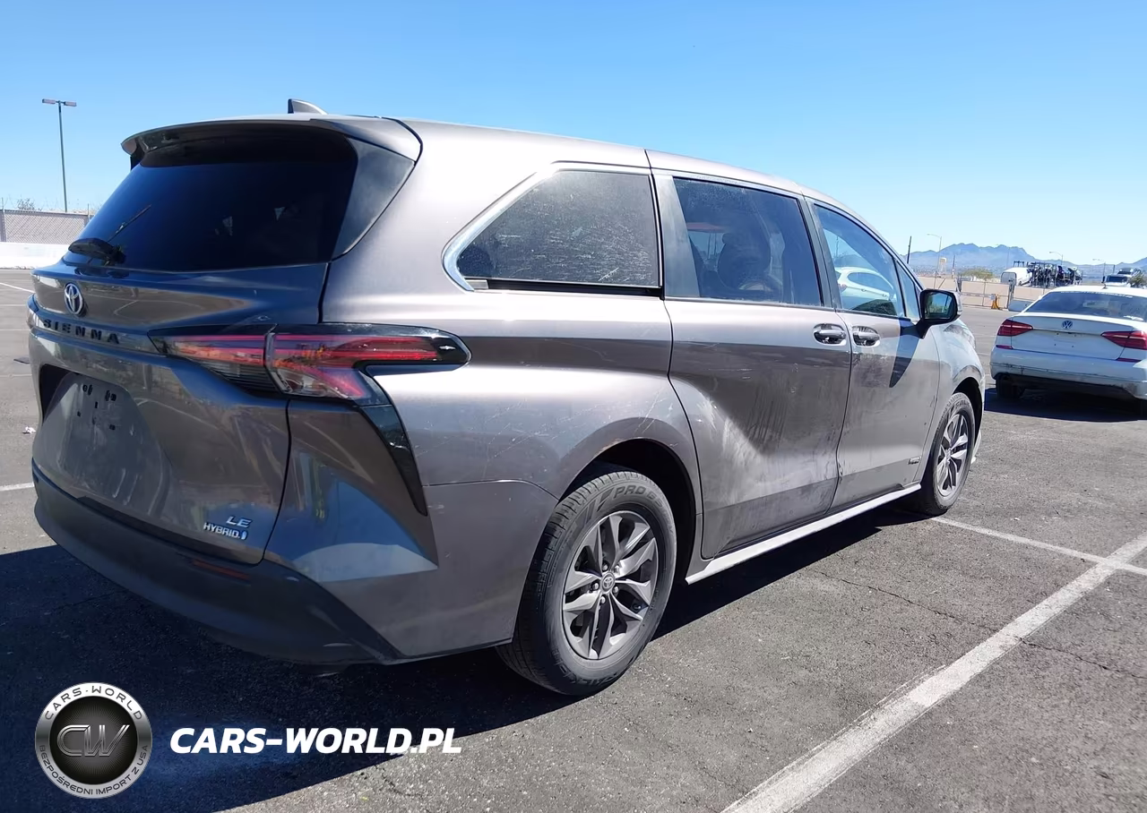 2021 Toyota Sienna Le VIN:5TDKRKEC1MS042709 - 4