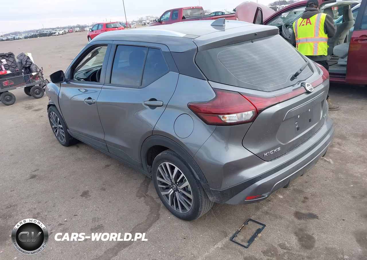 2021 Nissan Kicks Sv Xtronic Cvt VIN:3N1CP5CV4ML498924 - 3