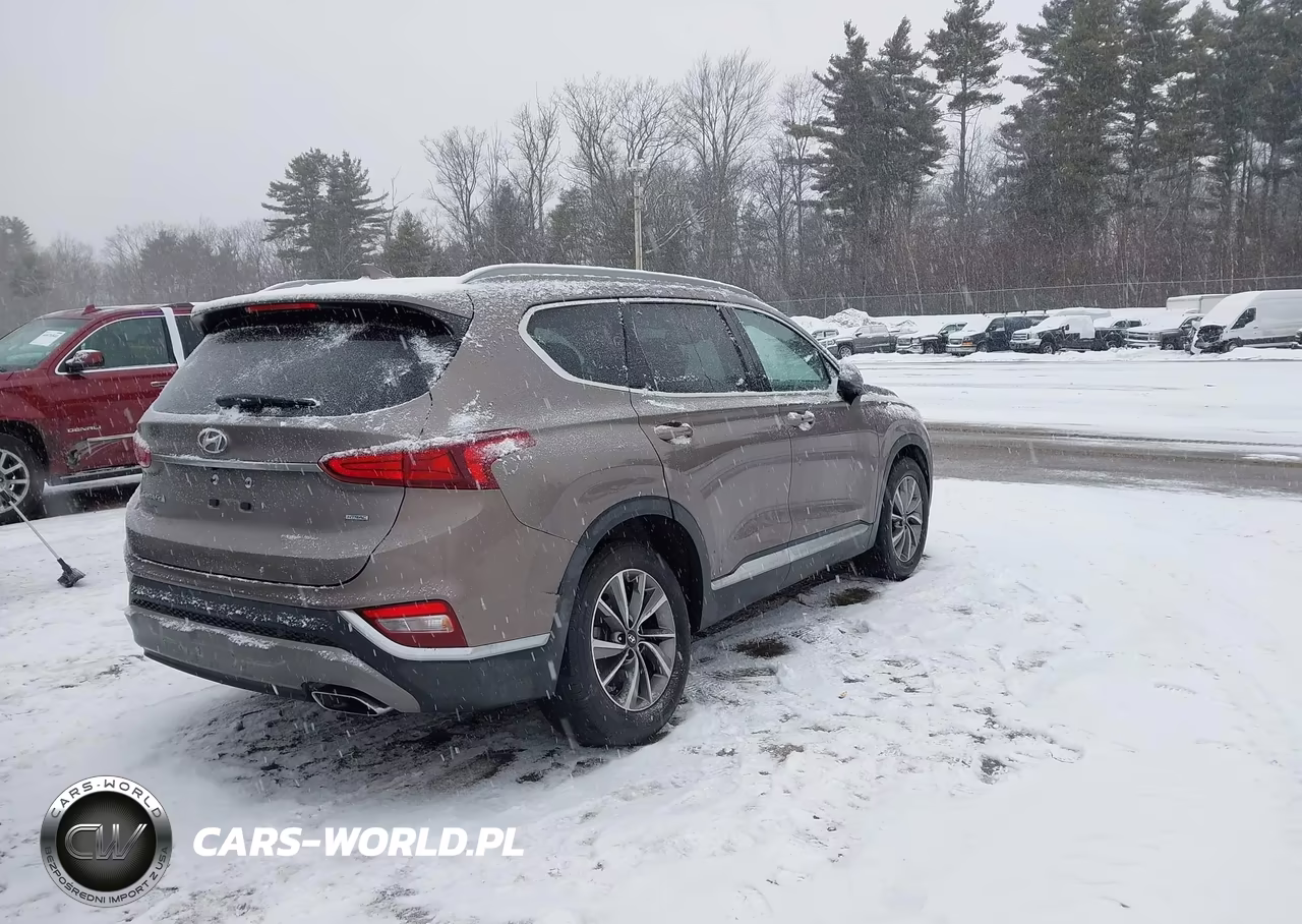 2019 Hyundai Santa Fe Sel Plus VIN:5NMS3CAD6KH036720 - 4