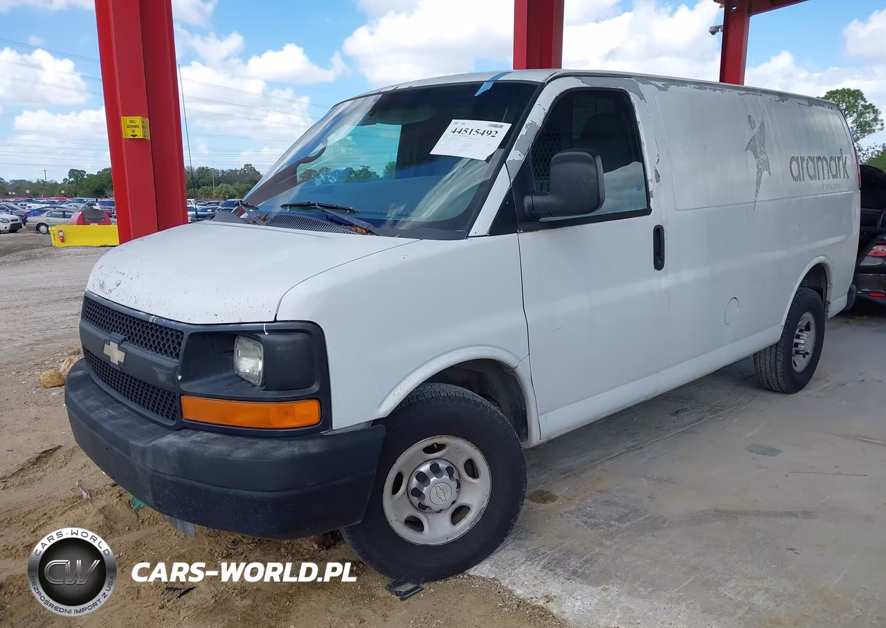 2010 Chevrolet Express 3500 Work Van VIN:1GC2GTBA6A1165493 - 2