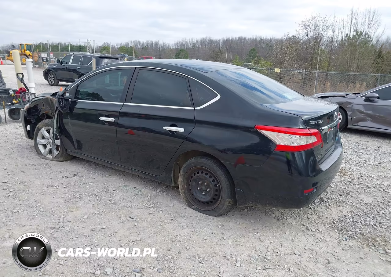 2013 Nissan Sentra S VIN:3N1AB7AP4DL748460 - 3