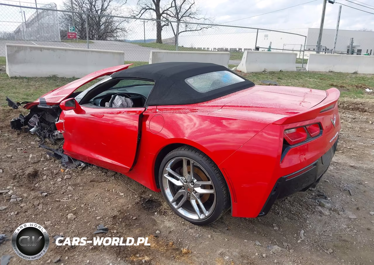 2014 Chevrolet Corvette Stingray Z51 VIN:1G1YL3D72E5117536 - 3
