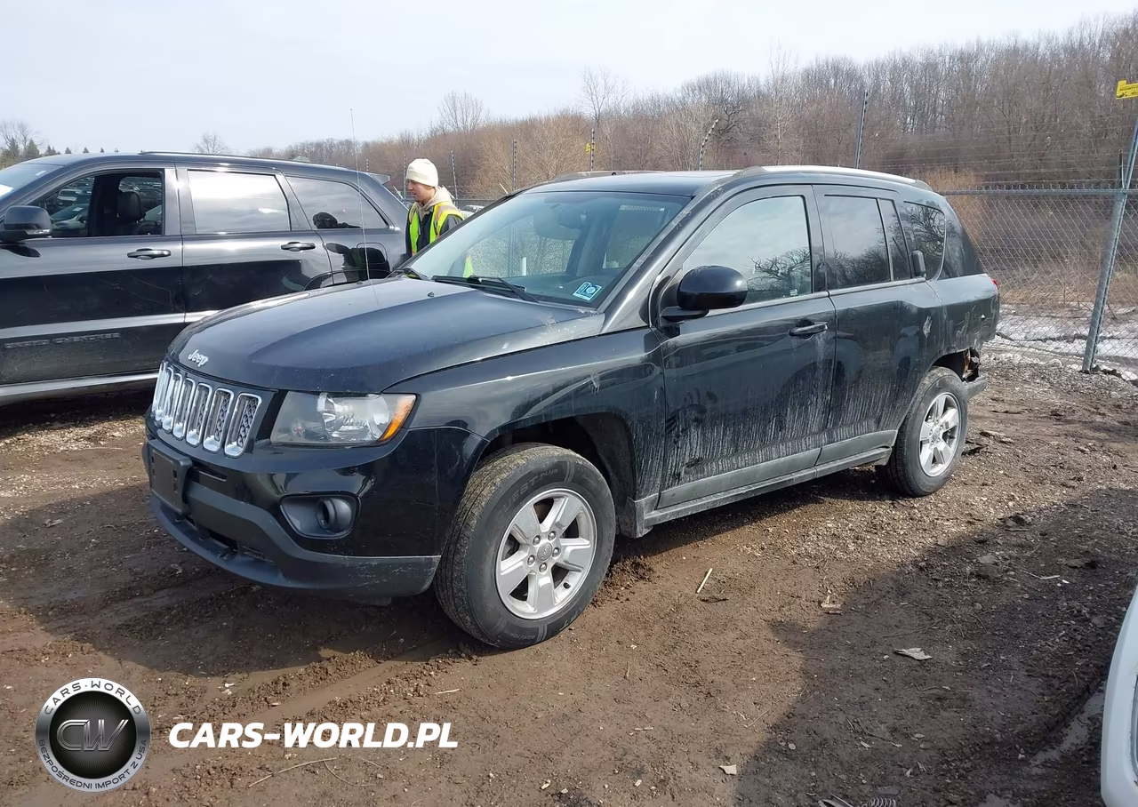 2014 Jeep Compass Latitude VIN:1C4NJCEA9ED533325 - 2