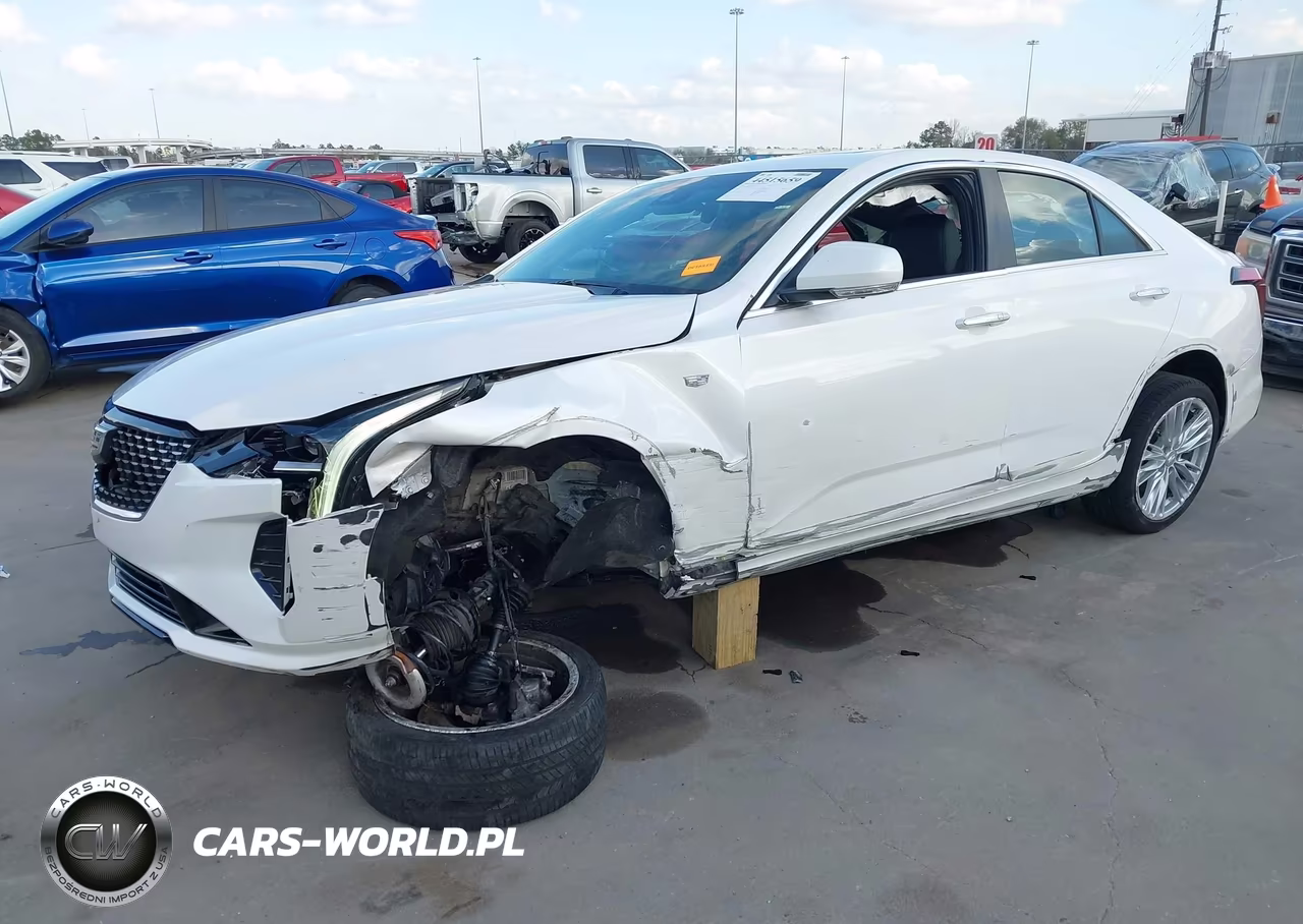 2021 Cadillac Ct4 Premium Luxury VIN:1G6DF5RK6M0133808 - 2